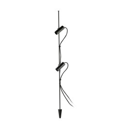 Faro CLAP 1030 estaca negra 2x6W 3000K 38º 24V Faro 75709-233