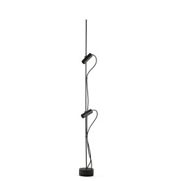 Faro CLAP 1266 Baliza Negra 2x6W 3000K 38º Faro 75705-233