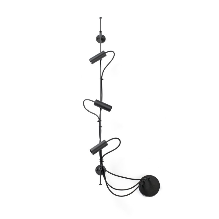 Faro CLAP Aplique/Plafón lineal negro 3x6W 3000K 38º Faro 75712-233