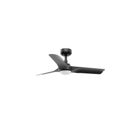 Faro HEY S LED Ventilador negro SMART Faro 33825WP-1TW