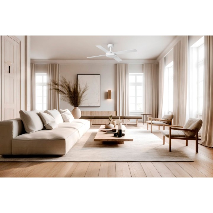 Faro SAINT L Ventilador blanco