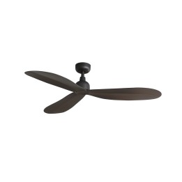 Faro PALMA M Ventilador marrón IP44 SMART Faro 34301WP