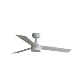 Faro RUDDER S LED Ventilador blanco/fresno SMART Faro 34295WP-1TW