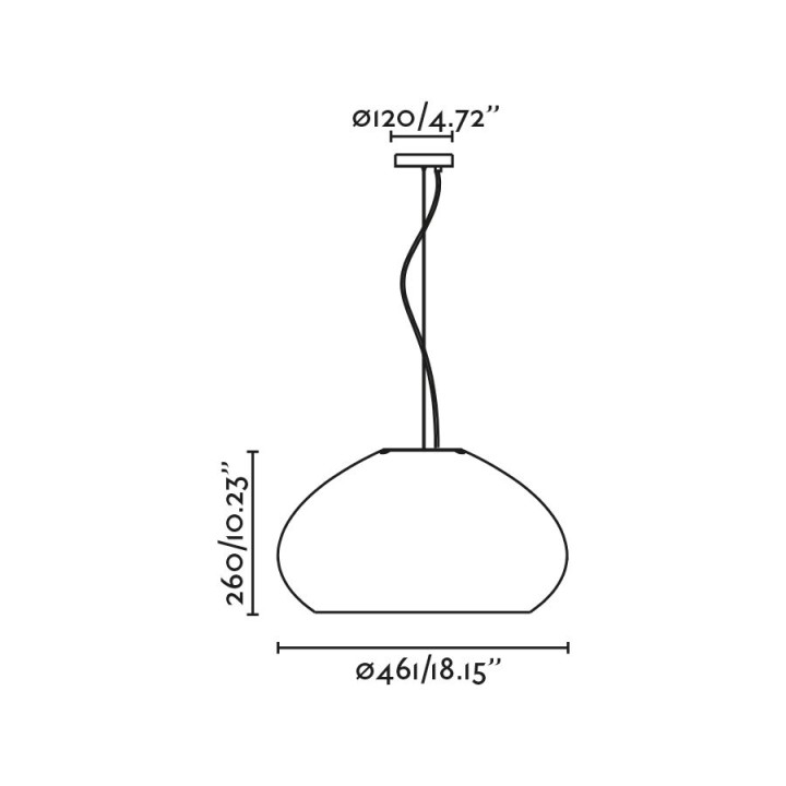 Faro MAR H260 lámpara colgante