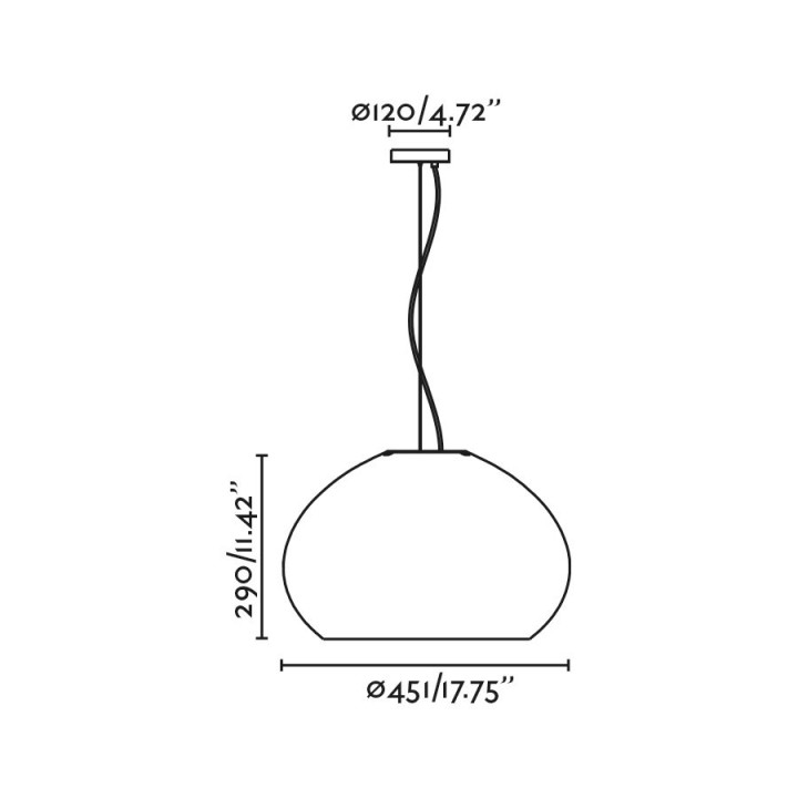 Faro MAR H290 lámpara colgante