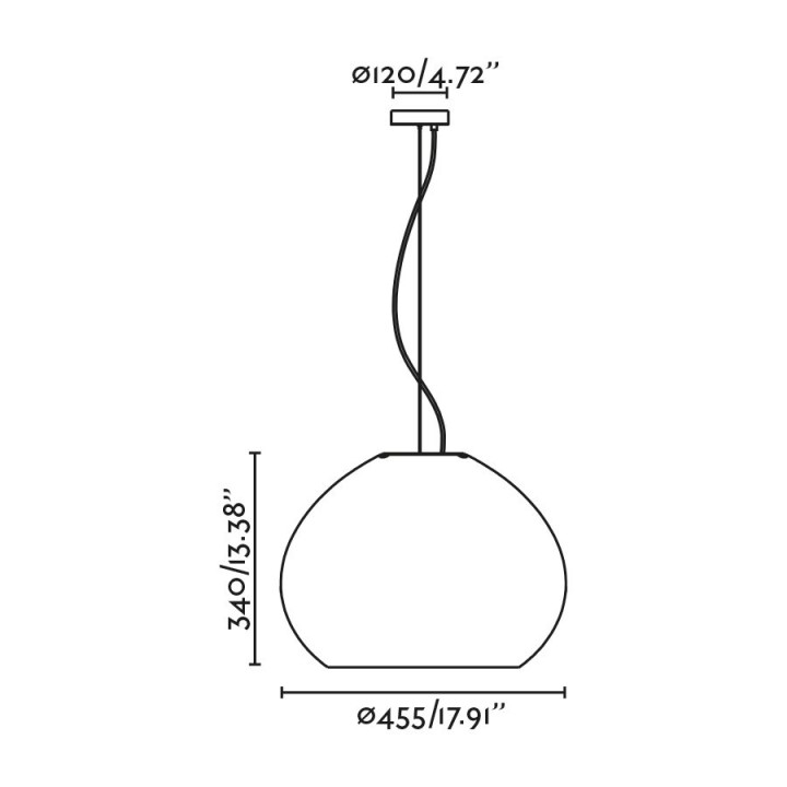 Faro MAR H340 lámpara colgante