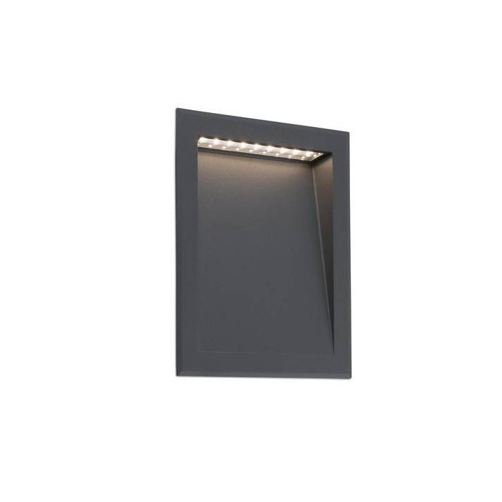 Lámparas de Exterior -  Apliques Faro SOUN GRIS OSCURO LED 6W 3000K