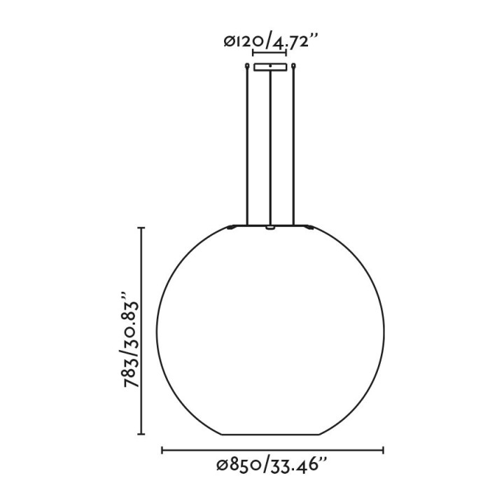 Faro AIRE 850 lámpara colgante