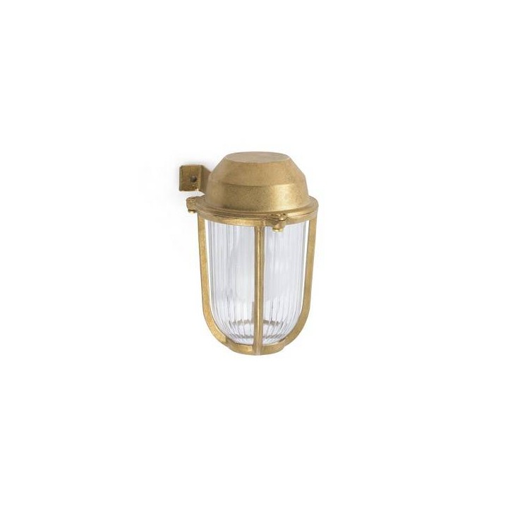 Iluminación Interior Apliques Faro BORDA APLIQUE LATON 1xE27 60W