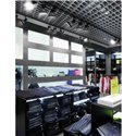 Lámparas de Exterior -  Balizas Faro BU-OH BALIZA GRIS OSCURO H26 LED 12W 3000K