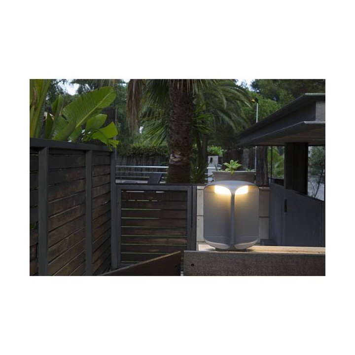Lámparas de Exterior -  Balizas Faro BU-OH BALIZA GRIS OSCURO H26 LED 12W 3000K
