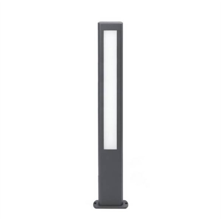 Lámparas de Exterior -  Balizas Faro NANDA BALIZA GRIS OSCURO H800 LED 12,5W 3000K