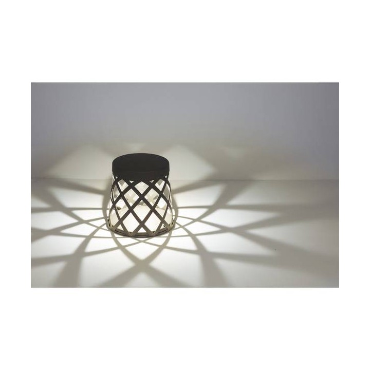 Lámparas de Exterior -  Balizas Faro SHADOW BALIZA GRIS OSCURO LED 10W 3000K