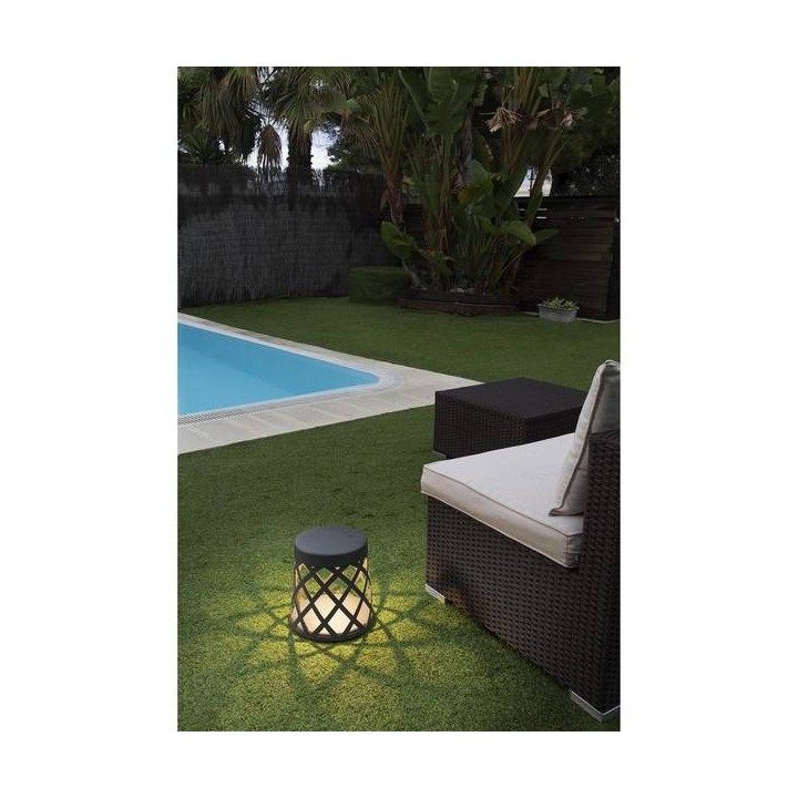 Lámparas de Exterior -  Balizas Faro SHADOW BALIZA GRIS OSCURO LED 10W 3000K