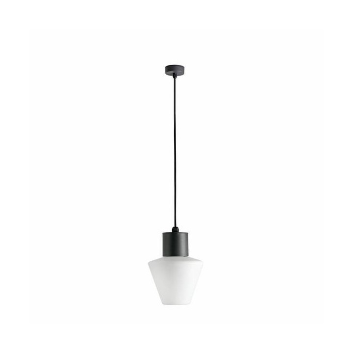 Lámparas de Exterior -  Apliques Faro MISTU BLANCO OPAL PANTALLA