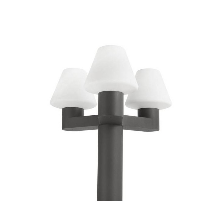 Lámparas de Exterior -  Apliques Faro MISTU BLANCO OPAL PANTALLA