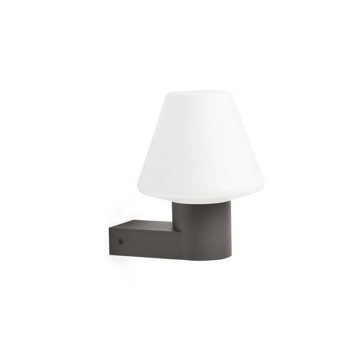 Lámparas de Exterior -  Apliques Faro MISTU BLANCO OPAL PANTALLA