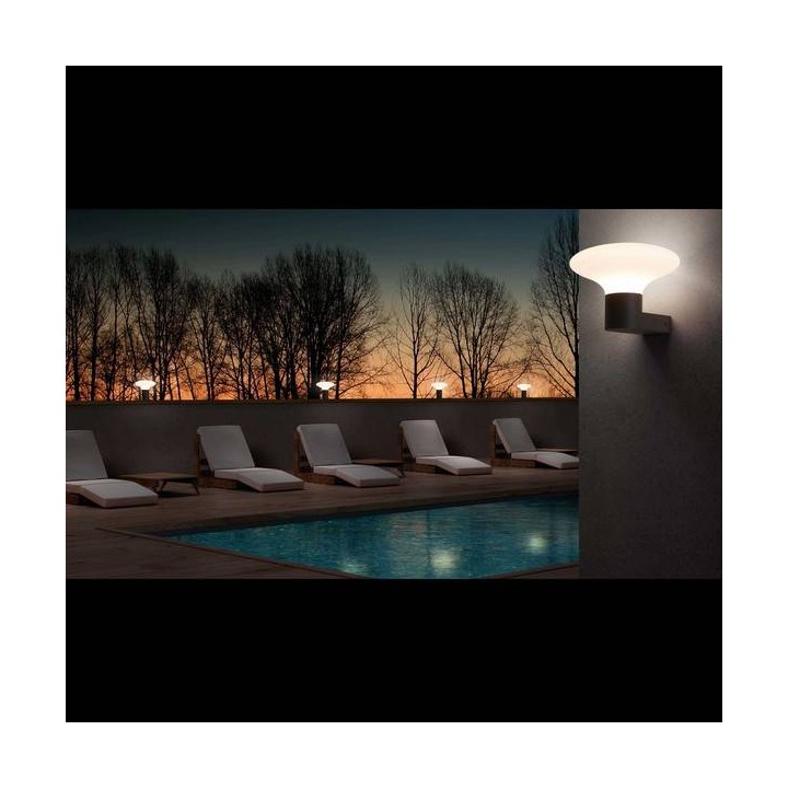 Lámparas de Exterior -  Apliques Faro BLUB´S BLANCO OPAL PANTALLA