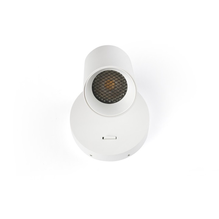 Faro STAN Lámpara aplique blanco con interruptor