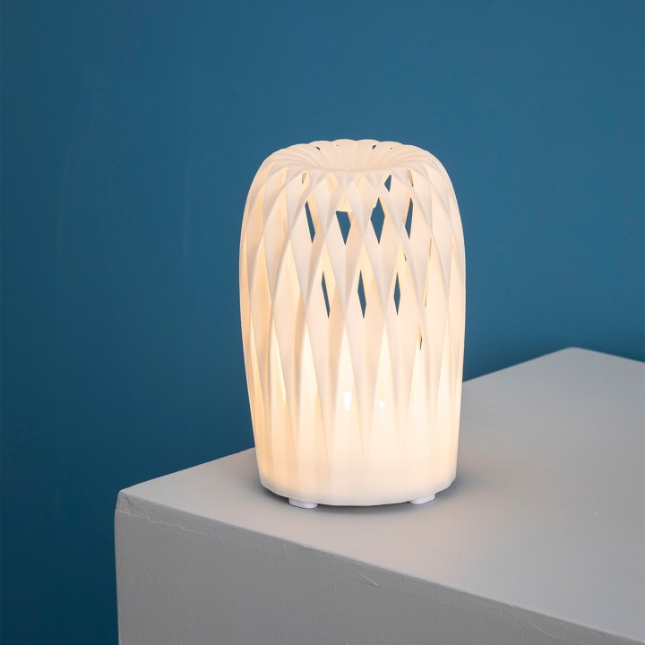 Faro ROSETA Lámpara portátil blanca