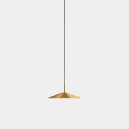 Lámpara Colgante H Recessed LED 27.7 Blanco cálido - 2700K ON-OFF Oro mate 1207lm Leds C4 00-9052-DN-DN