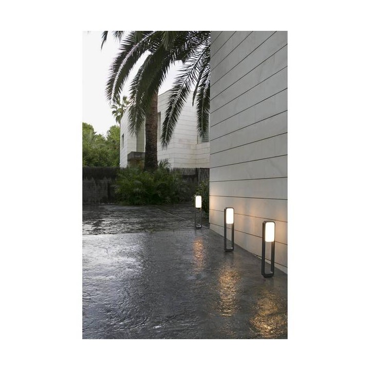 Lámparas de Exterior -  Apliques Faro STICKER BALIZA GRIS OSCURO LED 13 W 3000K