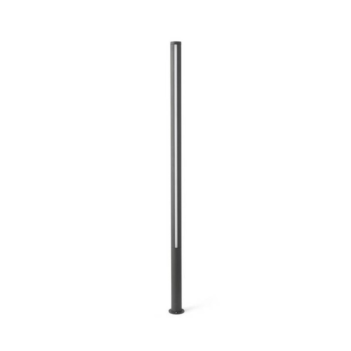 Lámparas de Exterior -  Farolas Faro GROP-3 FAROLA GRIS OSCURO LED 27W 3000K  H2000