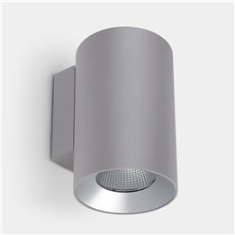 Aplique IP66 Cosmos Single Emission ø144 LED 36 Blanco cálido - 3000K ON-OFF Gris 2890lm Leds C4 05-E150-34-CL