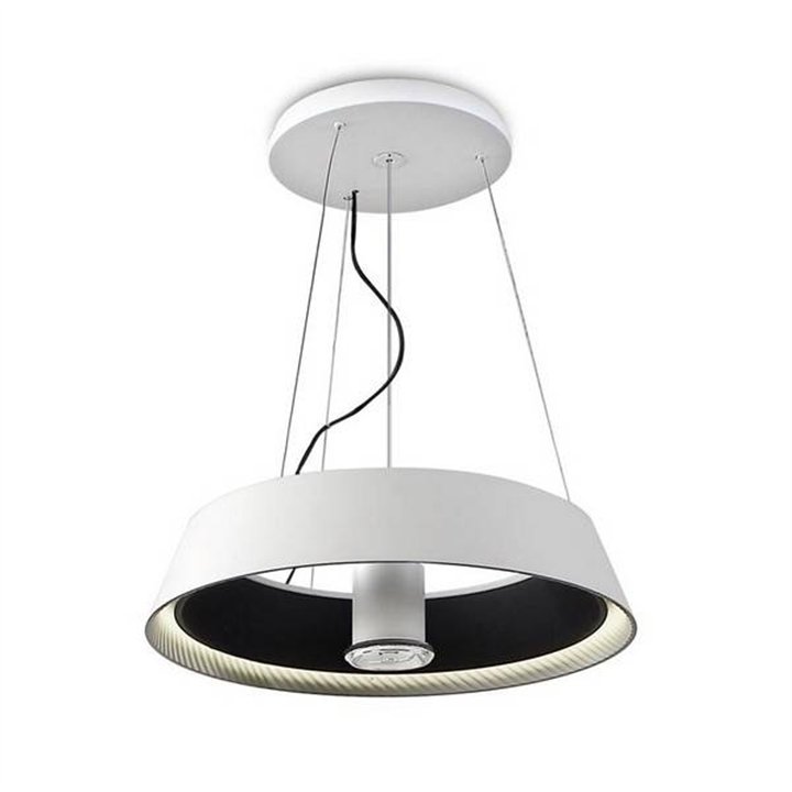 Lampara COLGANTE RINGOFIRE 127 x LED REFOND 26W  BLANCO MA Leds C4