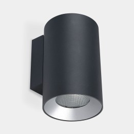 Aplique IP66 Cosmos Single Emission ø144 LED 36 Blanco cálido - 3000K ON-OFF Gris urbano 2890lm Leds C4 05-E150-Z5-CL