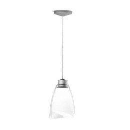 Lampara COLGANTE TWINS 1 x E27 MAX.100W  GRIS Leds C4