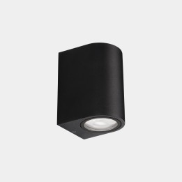 Aplique IP66 Eko Single Emission GU10 8 Negro Leds C4 05-E157-60-37