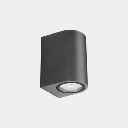 Aplique IP66 Eko Single Emission GU10 8 Gris urbano Leds C4 05-E157-Z5-37