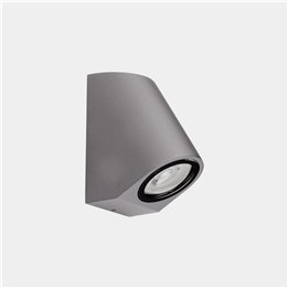 Aplique IP66 Eko Inclined GU10 8 Gris Leds C4 05-E158-34-37