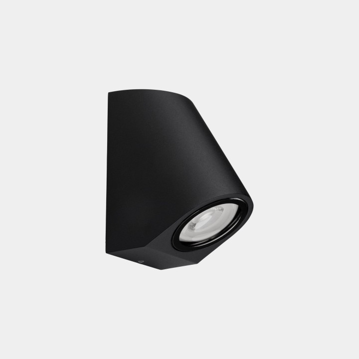 Aplique IP66 Eko Inclined GU10 8 Negro Leds C4 05-E158-60-37