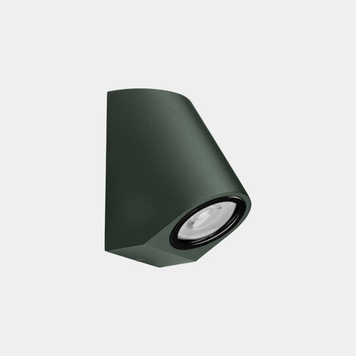 Aplique IP66 Eko Inclined GU10 8 Verde abeto Leds C4 05-E158-E3-37