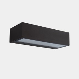 Aplique IP65 Nemesis Slim LED 8.8 SW 2700-3200-4000K ON-OFF Marrón 830lm Leds C4 05-E162-J6-EH
