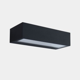 Aplique IP65 Nemesis Slim LED 8.8 SW 2700-3200-4000K ON-OFF Gris urbano 830lm Leds C4 05-E162-Z5-EH