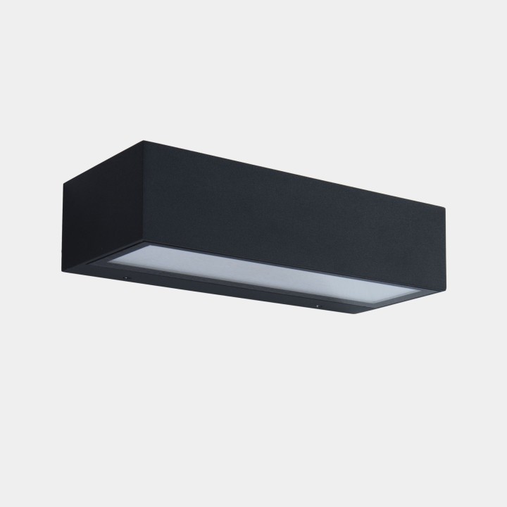 Aplique IP65 Nemesis Slim LED 8.8 SW 2700-3200-4000K ON-OFF Gris urbano 830lm Leds C4 05-E162-Z5-EH