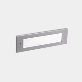 Lámpara Empotrable de pared IP66 Micenas Symmetrical LED 10.3 SW 2700-3200-4000K ON-OFF Gris 776lm Leds C4 05-E165-34-EH