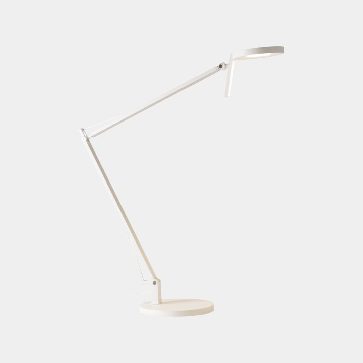 Lámpara de Sobremesa Maca LED 9 SW 2700-3000-4000K TOUCH DIMMING Blanco Texturizado 587lm Leds C4 10-9055-DQ-DQ