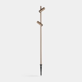 Baliza IP66 Juncus 2 Heads LED 15.2 2700K ON-OFF Marrón 780lm Leds C4 10-E018-J6-CK