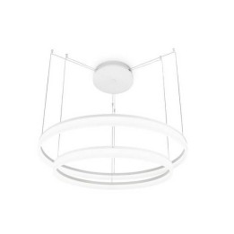 Lampara COLGANTE CIRC 882 x LED REFOND 53W  BLANCO MATE Leds C4
