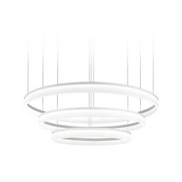 Lampara COLGANTE CIRC 1512 x LED REFOND 89W  BLANCO MATE Leds C4