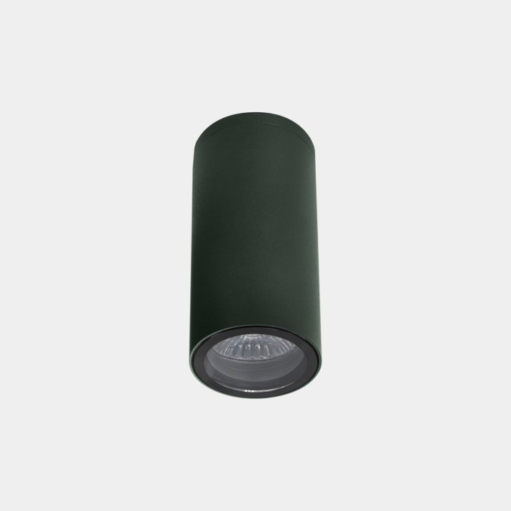 Plafón IP66 Eko GU10 8 Verde abeto Leds C4 15-E064-E3-37