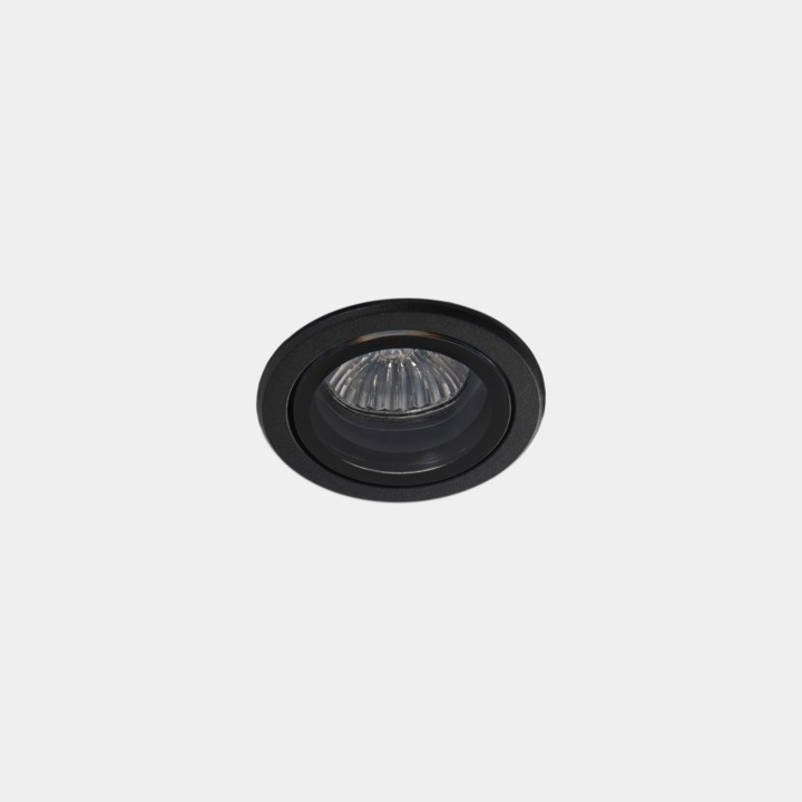 Downlight IP66 Eko GU10 8 Negro Leds C4 15-E065-60-37
