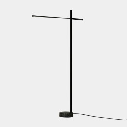 Lámpara Pie de salón Tubs LED 9.5 Blanco cálido - 2700K TOUCH DIMMING Negro 435lm Leds C4 25-A026-05-M1