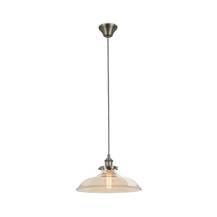 Lampara COLGANTE VINTAGE 1 x E27 MAX 100W  PATINÉ Leds C4