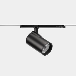 Proyector Strom Track ø55 Zoom 12.5 Blanco neutro - 4000K CRI 90 15.7º CASAMBI Negro texturizado 1111lm Leds C4 35-A177-G7-XB