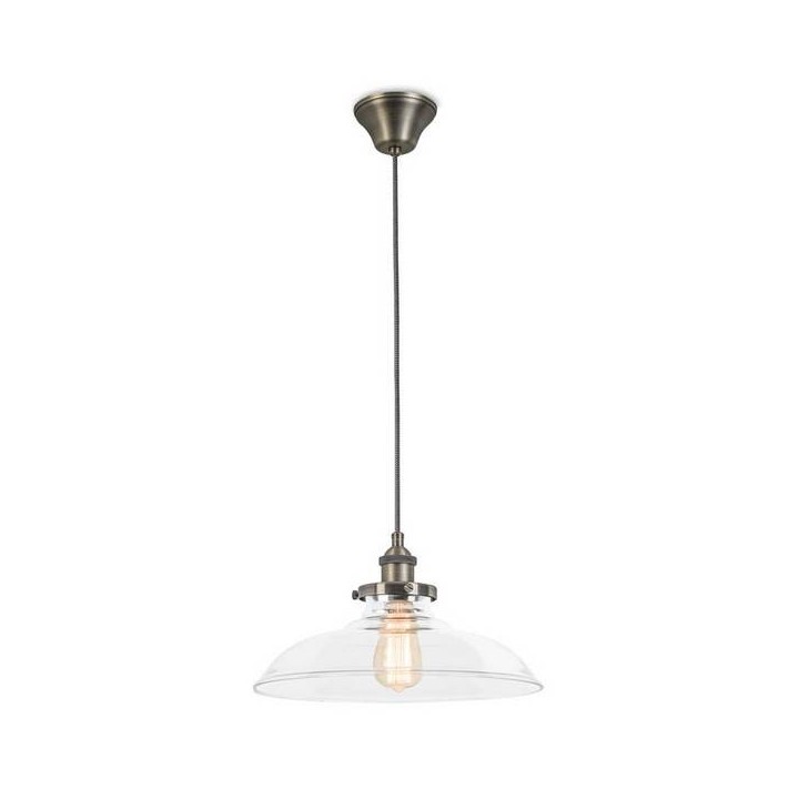 Lampara COLGANTE VINTAGE 1 x E27 MAX 100W  PATINÉ Leds C4
